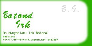 botond irk business card